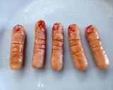 ストウブで無水ドライカレーハロウィン版作り方7写真