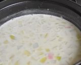 野菜たっぷりあさり入りミルクスープ作り方3写真