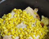 サーモンとじゃがいもの味噌バター蒸し作り方4写真