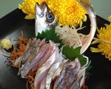 鯵の刺身＊お造り~おもてなしに作り方6写真