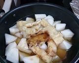 簡単♪大根と油揚げの薄味煮物❤作り方1写真