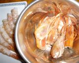 赤エビの頭で　お味噌汁　うまし！！作り方2写真