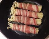 超ズボラなえのきの肉巻き☆作り方2写真