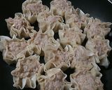 ☆お肉たっぷり激旨！餃子の皮で大粒焼売☆作り方4写真