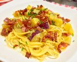 ホッコリ さつまいものクリームパスタ作り方6写真