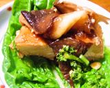 鶏の照り焼きいちじくナッツソース作り方7写真