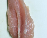 簡単！水菜とササミの梅なめ茸和え作り方2写真