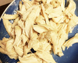 簡単！水菜とササミの梅なめ茸和え作り方6写真