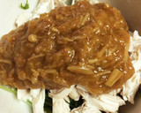 簡単！水菜とササミの梅なめ茸和え作り方9写真