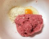 キャベツたっぷりジューシーメンチカツ♫作り方5写真