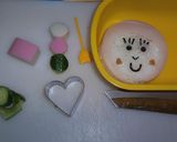 幼稚園のお弁当(11/20~21)作り方3写真
