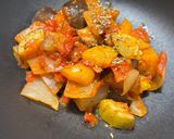 トマト缶で作るズッキーニのラタトゥイユ作り方6写真