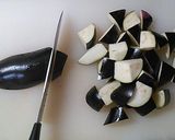 ダイエット鳥胸肉となすとピーマン中華炒め作り方2写真