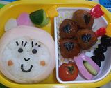幼稚園のお弁当(11/20~21)作り方5写真