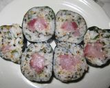 カラフルハマチ巻き作り方8写真
