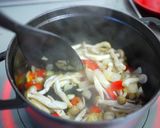 レンズ豆とソーセージの煮込み＊STAUB作り方3写真