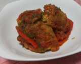 チキンソテーのトマト煮込み作り方16写真