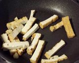 セロリの葉＆厚揚げもやしとスイチリ炒め作り方2写真