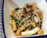 セロリの葉＆厚揚げもやしとスイチリ炒め作り方4写真