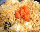 チキンラーメンでDE明太そばめし作り方6写真
