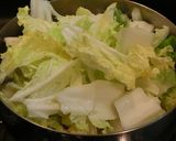 白菜とぜんまいのピリ辛スープ作り方3写真