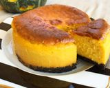 ハロウィン♡簡単濃厚かぼちゃチーズケーキ作り方9写真