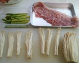 焼きリンゴと肉巻き作り方2写真