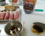 焼きリンゴと肉巻き作り方6写真