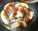 焼きリンゴと肉巻き作り方9写真