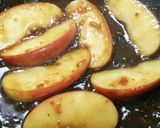 焼きリンゴと肉巻き作り方10写真