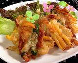 かき揚げ？柿揚げだよ！芋入で弁当にも作り方8写真