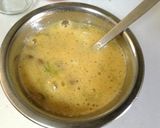 とろふわ焼き卵納豆丼。作り方2写真