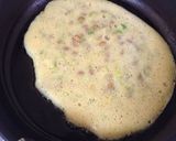 とろふわ焼き卵納豆丼。作り方3写真