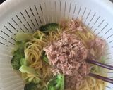 ブロッコリーとツナとトマトの簡単パスタ作り方6写真