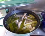 ストウブで鶏ガラスープと肴1品作り方4写真