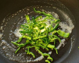ピーマンときのこの和風パスタ作り方2写真