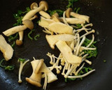 ピーマンときのこの和風パスタ作り方3写真