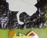キャラ弁♡一旦ゴメン（妖怪ウォッチ）作り方1写真