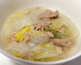 簡単☆あと一品にも☆白菜とツナの煮物♪作り方3写真