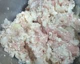 卵不使用必ず旨し♡鶏と豆腐のハンバーグ♪作り方2写真