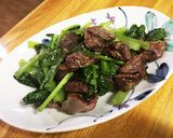 小松菜と砂肝のクレイジーソルト炒め作り方3写真