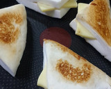 簡単！ふわふわはんぺんのチーズはさみ焼き作り方3写真