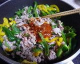 ピーマンと豚肉のピリ辛味噌炒め作り方3写真