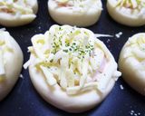 ランチに♪HBオニオンベーコンチーズパン作り方13写真