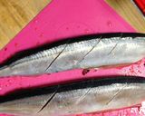 ワタ好きの方♥秋刀魚の肝醤油焼作り方2写真