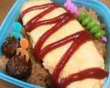 忙しい朝でも簡単！オムライス弁当♡作り方12写真