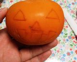 柿で楽しくハロウィン気分を(*^^*)作り方1写真