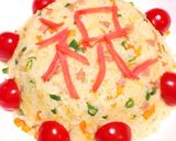 簡単!チャーハンケーキ♥︎作り方2写真