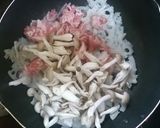 おこげも出来る♪ 蓮根と豚肉の混ぜご飯作り方4写真