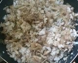 おこげも出来る♪ 蓮根と豚肉の混ぜご飯作り方7写真